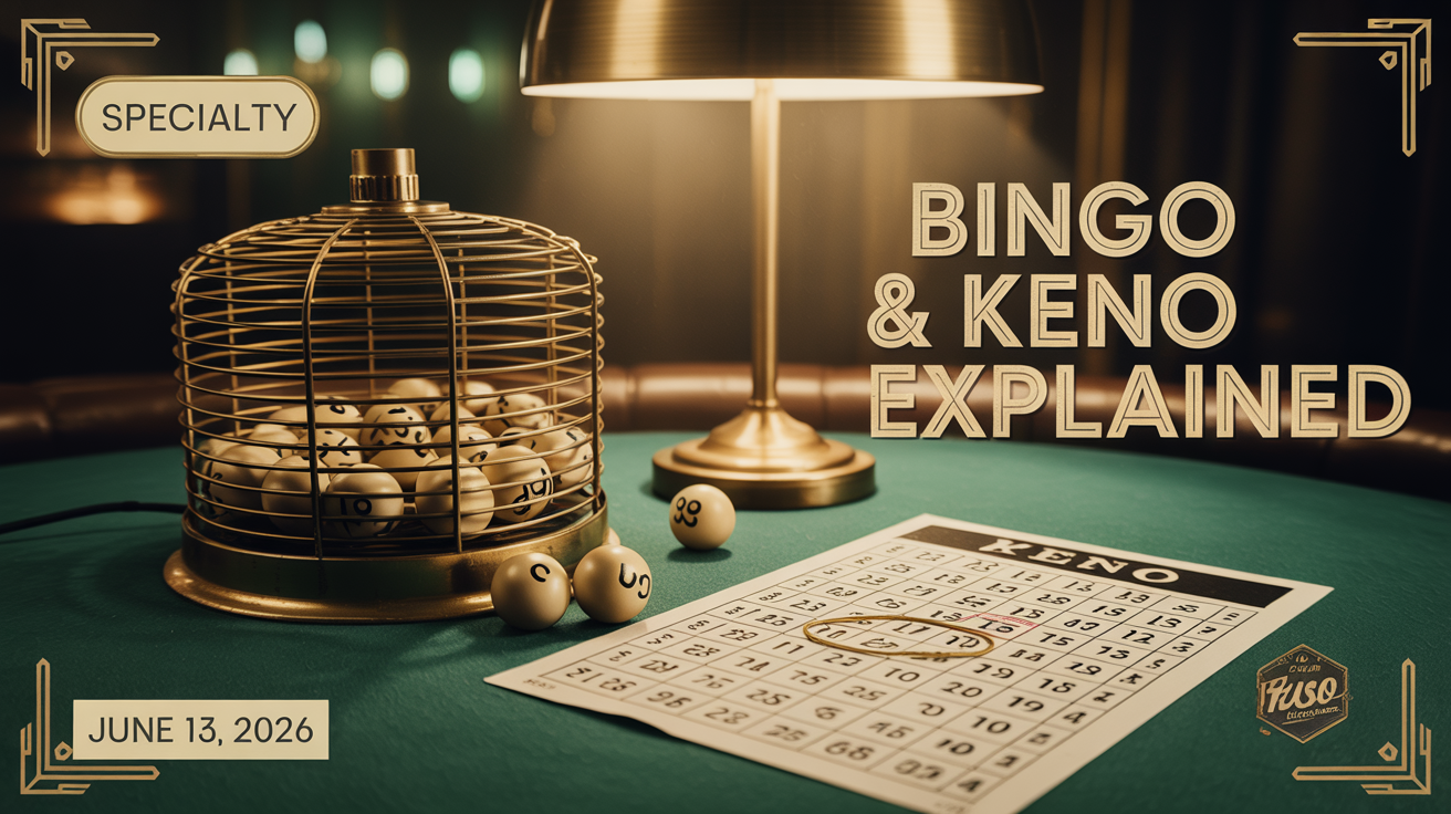 Bingo and Keno: The Master's Guide to the Two Games of Pure Chance