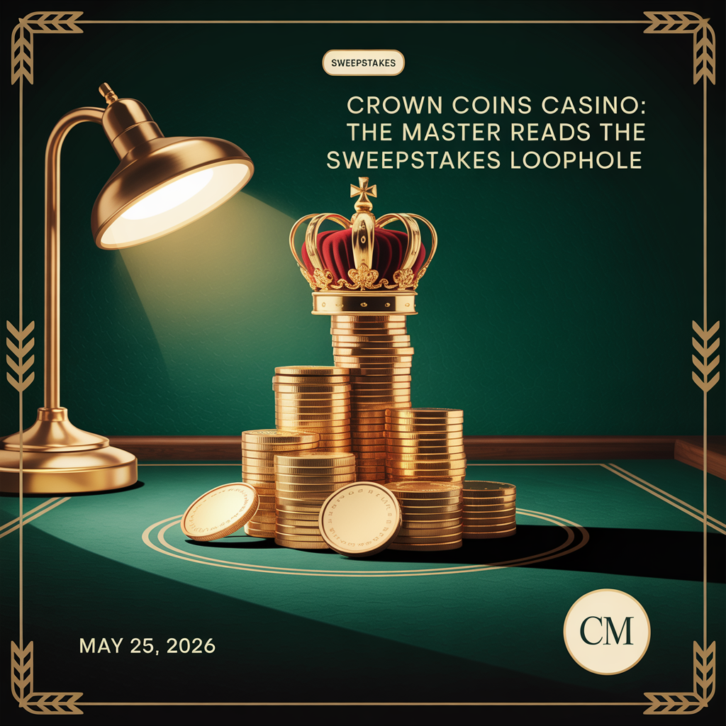 Crown Coins Casino: The Master's Read on the Sweepstakes Loophole