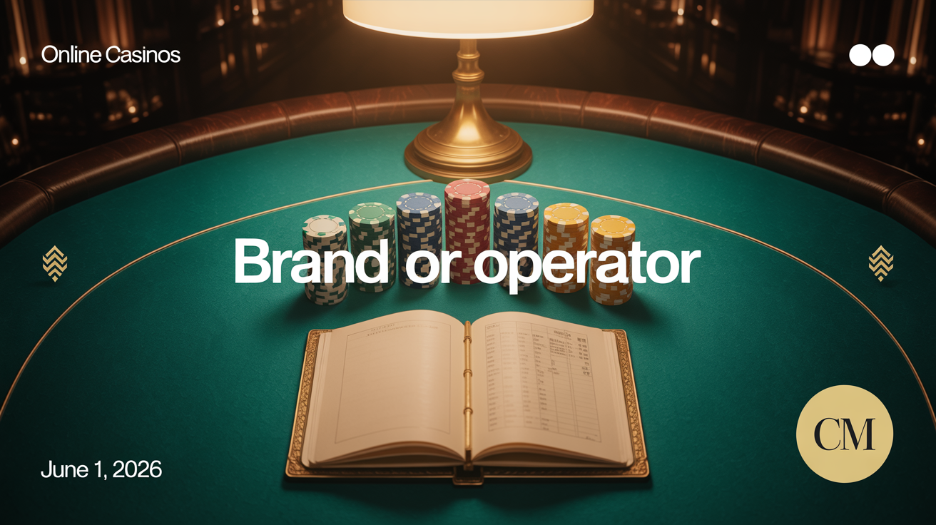Brand or Operator: How the Master Reads What Actually Holds Your Money