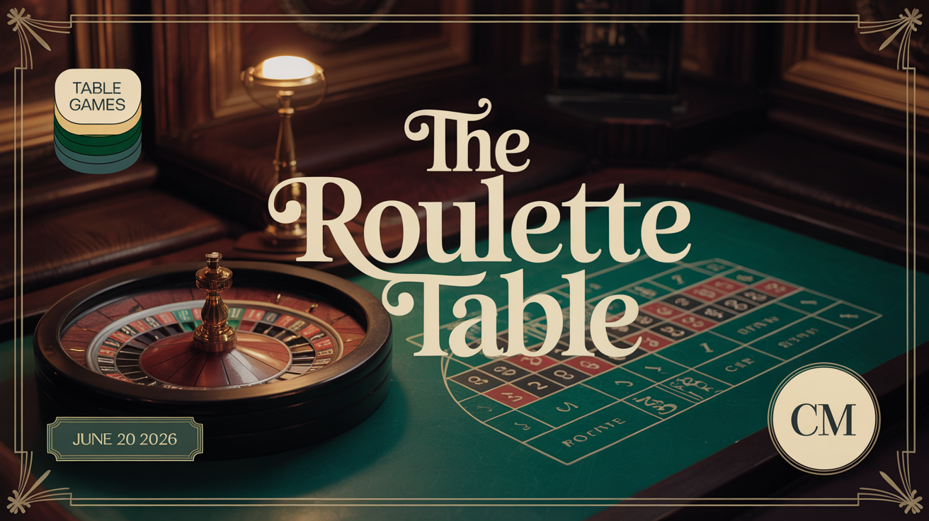 The Roulette Table: How to Read the Layout Before You Bet