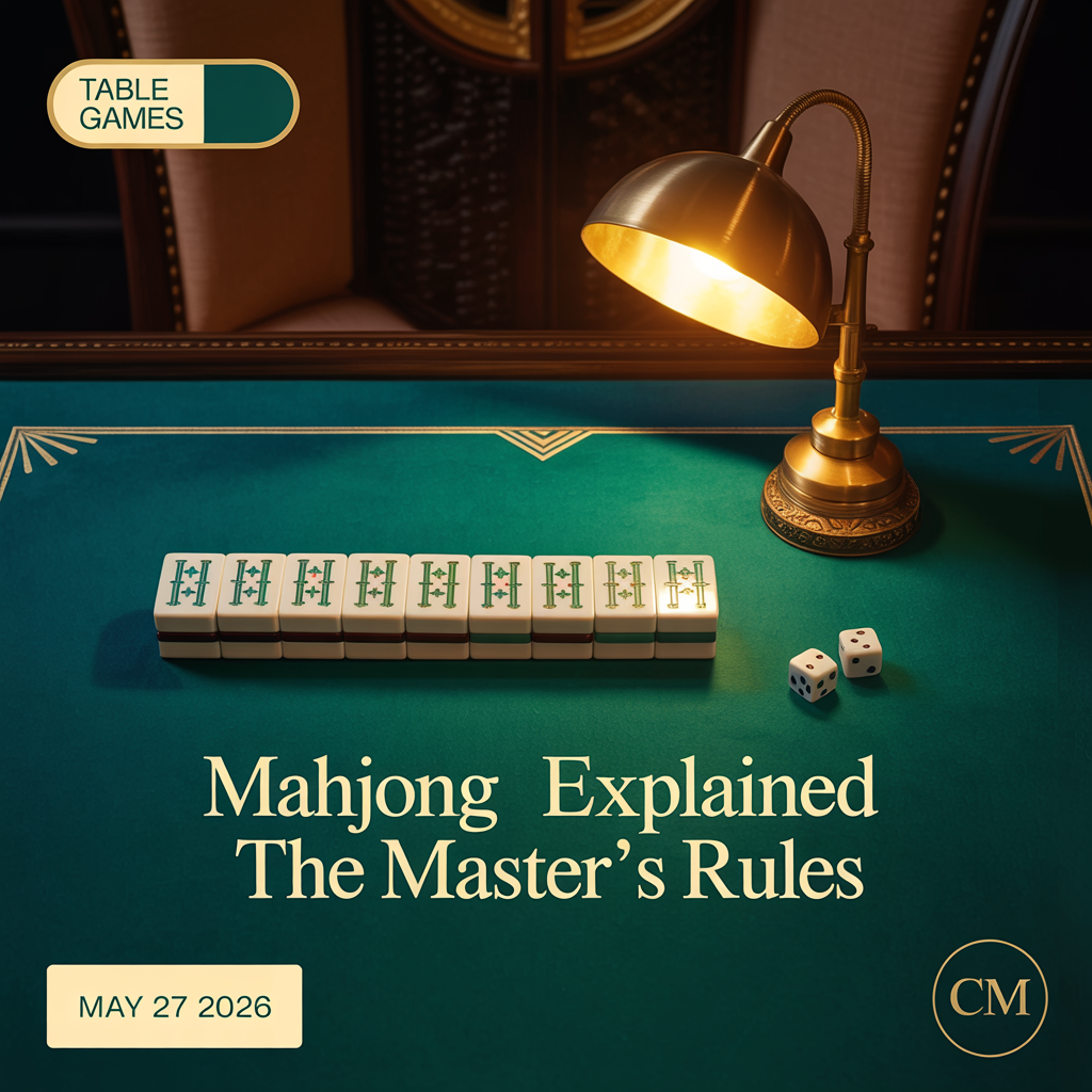 Mahjong Explained: The Master's Rules for the Four-Player Table